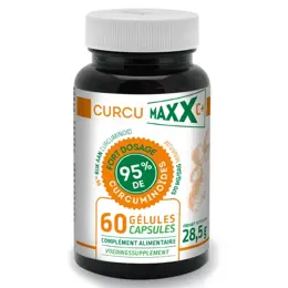 Curcumaxx C+ 95% de Curcuminoïdes Bio 60 gélules