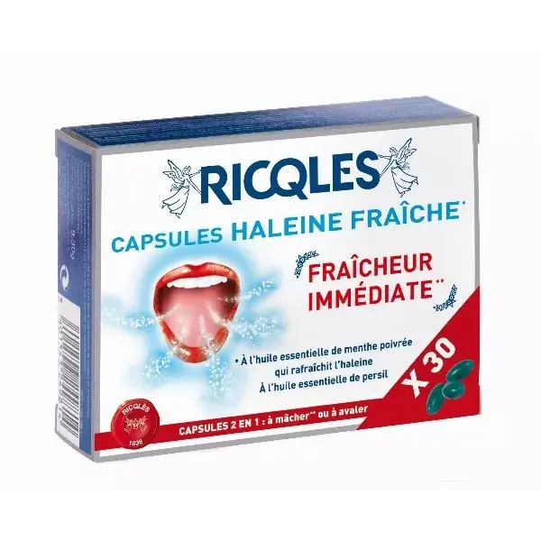 Ricqls capsule 2 capsule 1 alito fresco 30