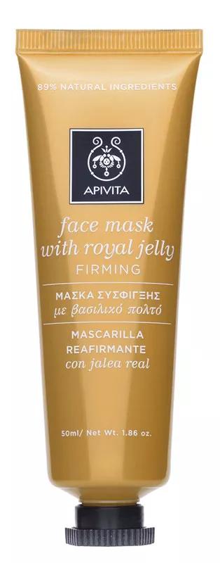 Apivita Face Mask Máscara Facial Reafirmante e Reestruturante Com geleia Real Royal Jelly 50mm