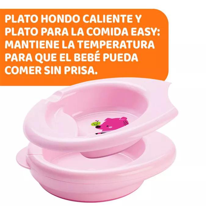 Chicco Set de Comida +6M Rosa