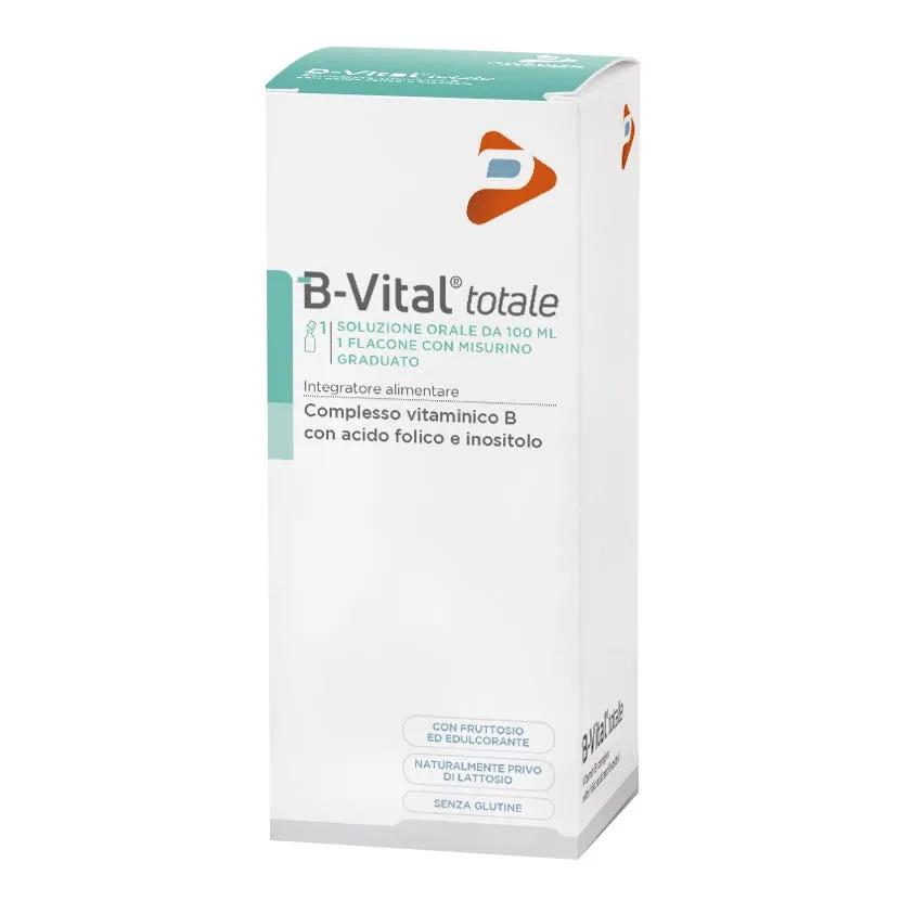 B-Vital Totale Soluzione Orale Integratore Vitamine B 100 ml