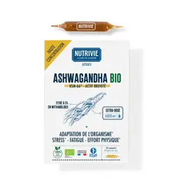 Nutrivie Ashwagandha Bio Ksm-66 600 Mg 20 X 10ml