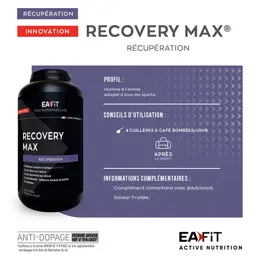 Eafit Recovery Max Récupération Saveur Fruitée 280g