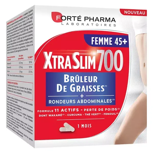Forte Pharma Xtraslim 700 45+ 120 Capsules