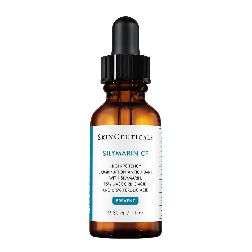 SkinCeuticals Silymarin CF Siero antiossidante con Vitamina C pura ideale per pelli grasse 30 ml