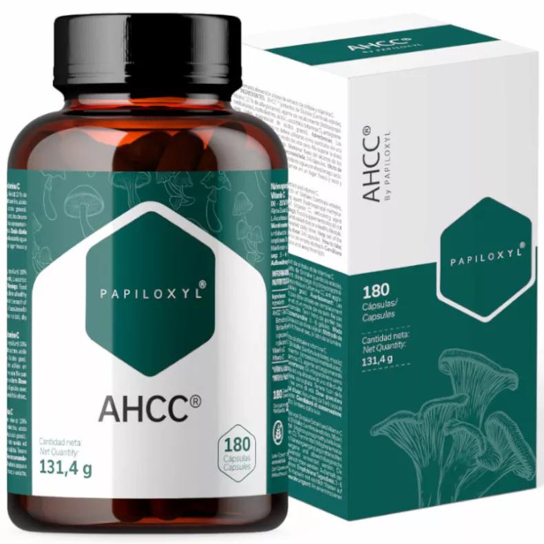 Papiloxyl AHCC 180 capsules