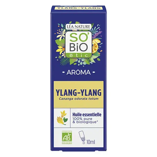 So'Bio Étic Aroma Huile Essentielle Ylang-Ylang Bio 10ml