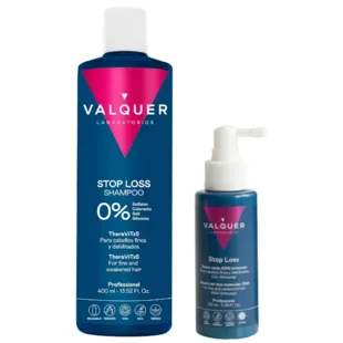 Valquer Pack Anticaída Champú 400 ml + Shock ADN Molecular 100 ml