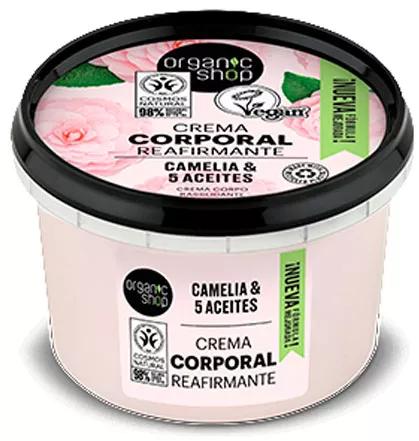 Organic Shop Creme Corporal Camélia Japonesa 250 ml