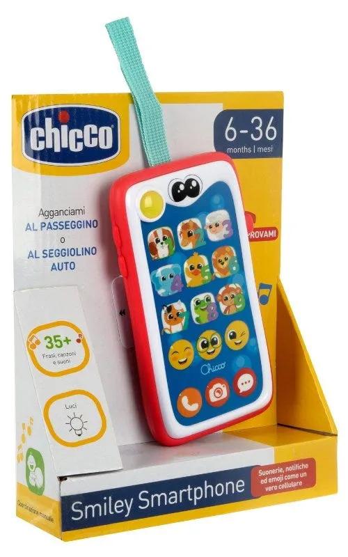 Chicco Smiley Smartphone Parlante Italiano Inglese Giocattolo Educativo +6 Mesi