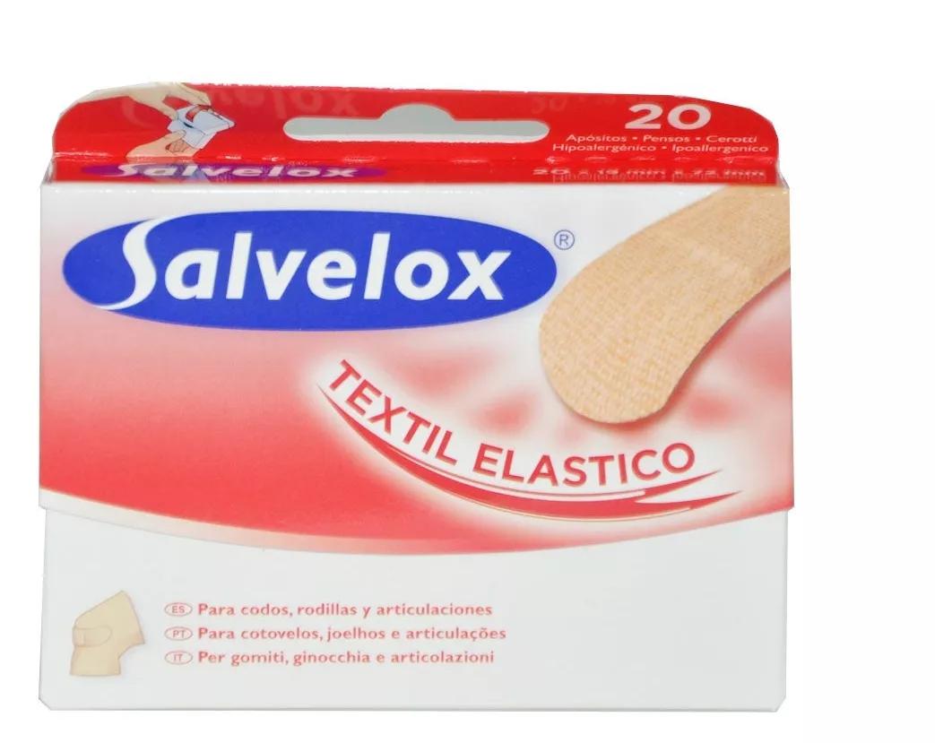 Salvelox Textil 20 Pensos Textil Elastic