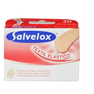 Salvelox textile dressings 20 textile Elastic