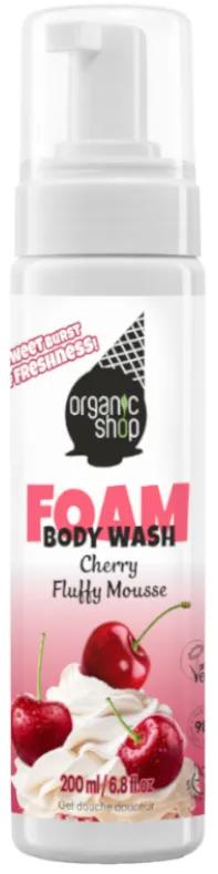 Organic Shop Eisschaum-Duschgel Kirschmousse 200 ml