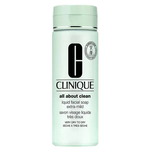 Clinique Basic 3 Pasos Liquido Facial Jabón Extra Suave para Piel Seca a muy Seca 200ml