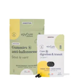 Epycure Digestion Gummies anti-ballonnements sans sucres x60