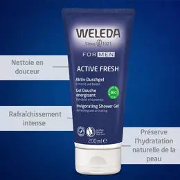 Weleda Homme Gel Douche Energisant Lot de 2 x 200ml