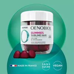 Oenobiol Sublime Hair Lot de 3 x 60 gummies