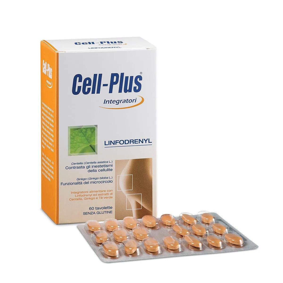 Cell-Plus Linfodrenyl Integratore Anticellulite 60 Tavolette