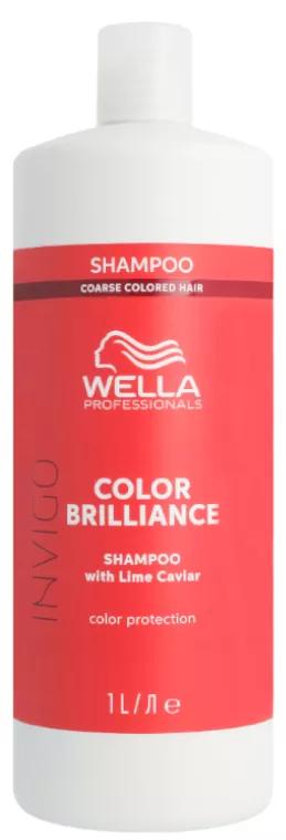 Wella Invigo Brilliance Coarse Shampoo 1000ml