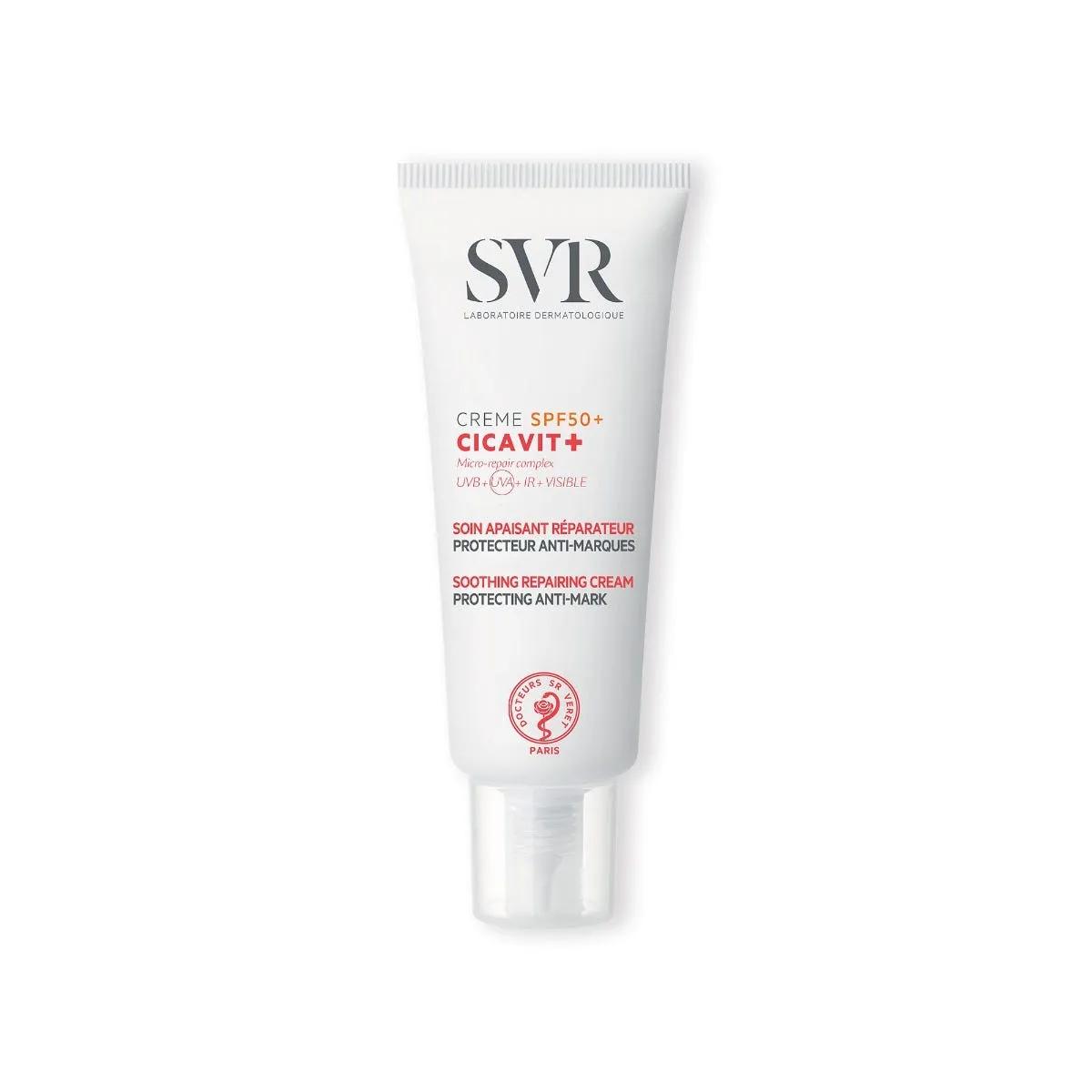 SVR Cicavit+ Crema SPF 50+ Lenitiva Riparatrice 40 ml