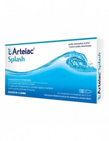 Artelac Splash Soluzione Oftalmica Occhi Secchi 10 Flaconcini Monodose