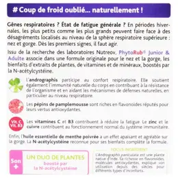 Nutreov Physcience Phyto-Rub Coup de Froid Adultes et Enfants 10 sachets