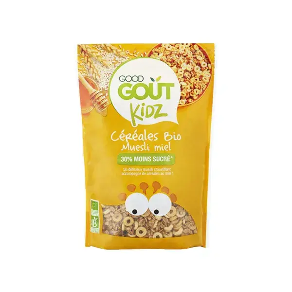 Goût Kidz Cereales Muesli Miel Bio +3 años 300g
