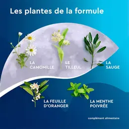 Euphytose Nuit Sommeil Mélatonine et Feuille d'Orange 20 sachets à infuser