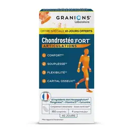 Granions Chondrostéo+ Fort Articulations 160 comprimés