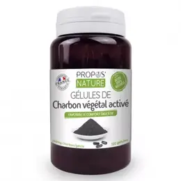 Propos' Nature Charbon Végétal Activé 120 gélules