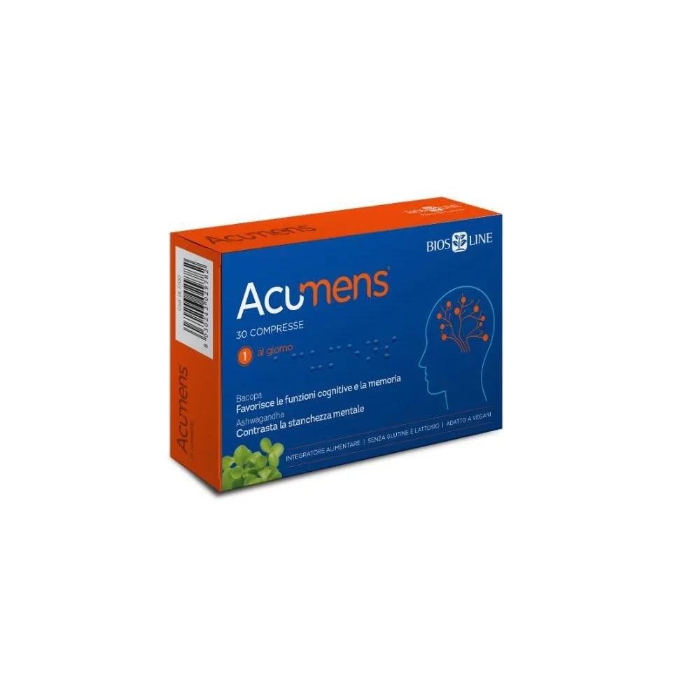 Acumens Biosline Integratore Per Favorire la Memoria e Le Funzioni Cognitive 30 Compresse