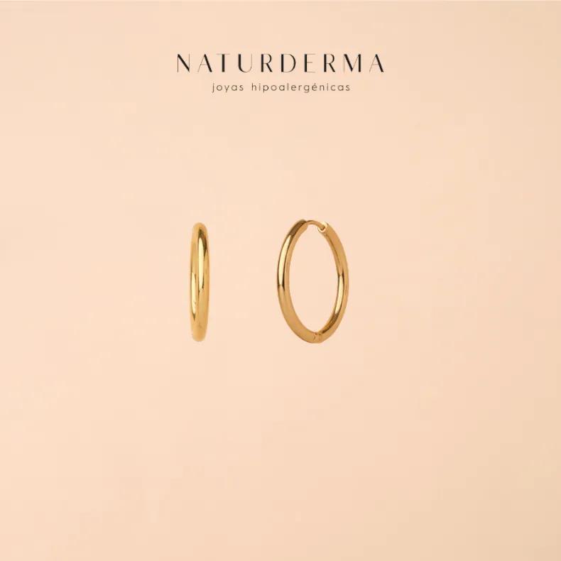 Naturderma Hypoallergenic Earrings Back to Basic 1 Pair