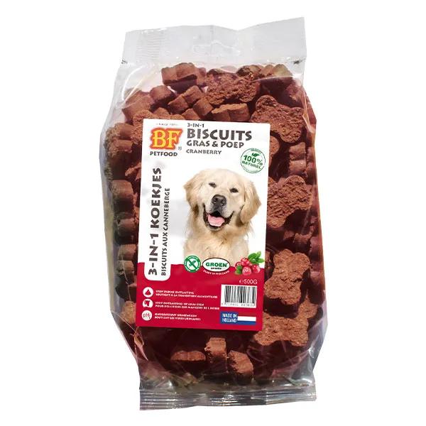 Biofood Perros Caramelos 3 en 1 Arándano 500g