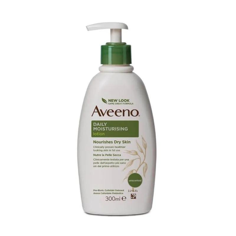 Aveeno Crema Corpo Idratante Daily Moisturising Per Proteggere e Nutrire La Pelle Secca Con Pump PROMO 300 ml