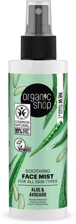 Organic Shop Bruma Facial Calmante Aloe e Abacate 150 ml
