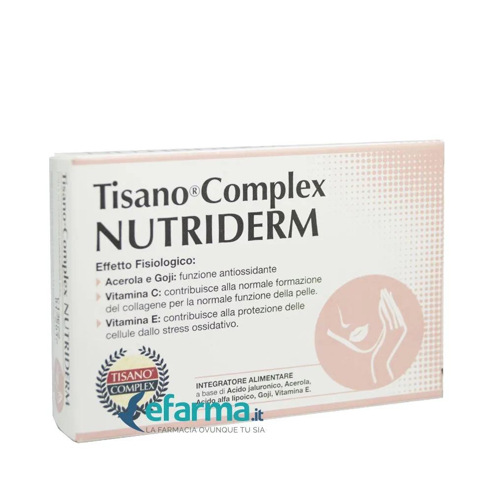 Tisanoreica Tisano Complex Nutriderm Integratore Per la Pelle 30 Compresse