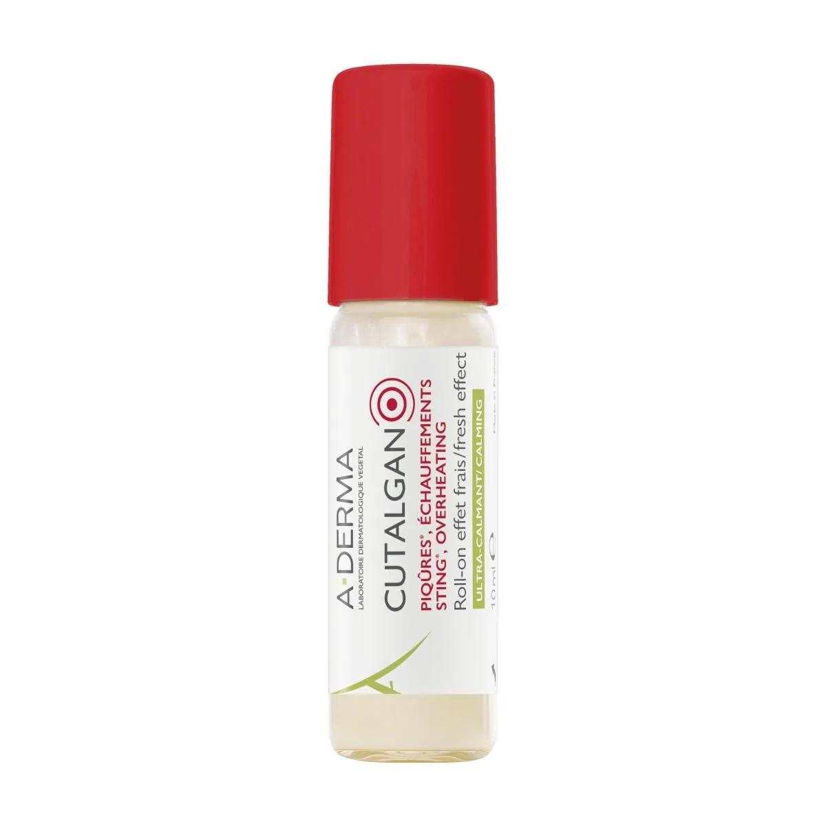 A-Derma Cutalgan Roll-on Effetto Fresco Ultra-Lenitivo 10 ml