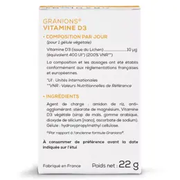 Granions Vitamine D3 60 gélules