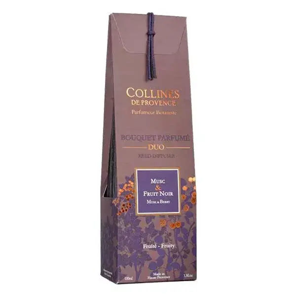 Collines de Provence Bouquet Parfumé Musc & Fruit Noir 100ml