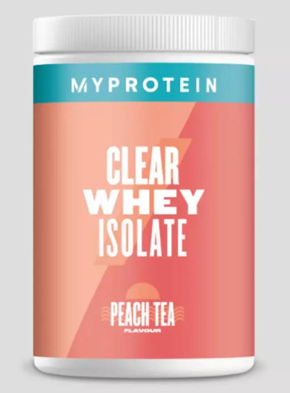 Myprotein Whey Isolate Clear Peach Tea 20 Dosen
