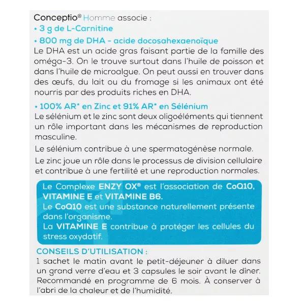 Granions Conceptio Hombre 30 sobres y 90 cápsulas