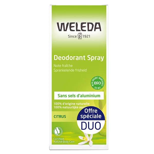 Weleda Deodorante agli Agrumi 2 x 100ml