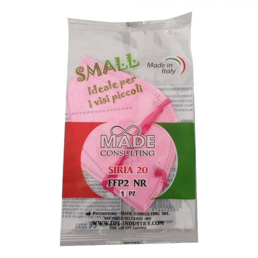 Siria 20 Mascherina FFP2 Taglia Small Rosa 1 Pezzo