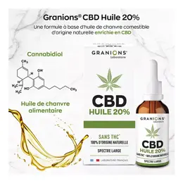 Granions Huile CBD 20% 10ml