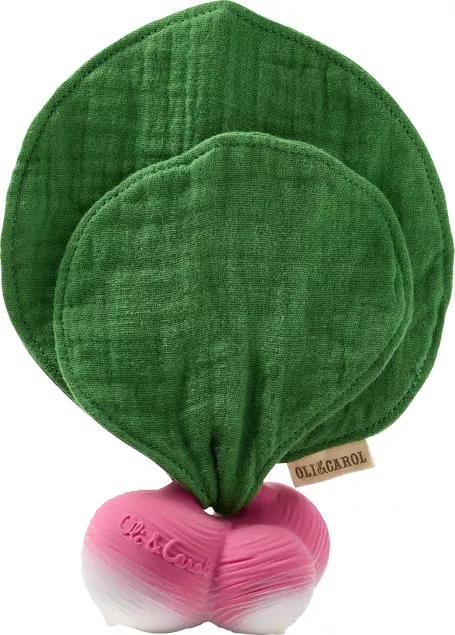 Oli&Carol Ramona The Radish Mini Doudou-Mordedor +0m