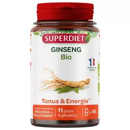 Superdiet Ginseng Bio 45 gélules