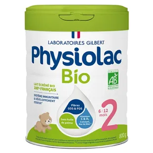 Physiolac Bio Latte dai 6 ai 12 Mesi 800 gr