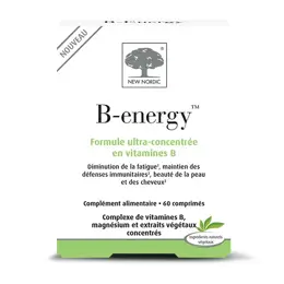 NEW NORDIC B-energy 8 Vitames B 60 comprimés