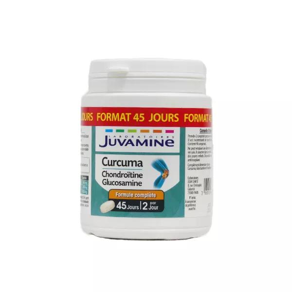Juvamine Cúrcuma Condroitina Glucosamina 90 comprimidos