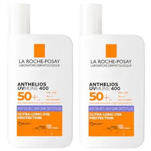 La Roche Posay Anthelios UV-MUNE 400 Fluido Antimanchas SPF50+ 2x50 ml